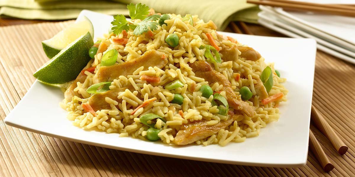 Рис с курицей и овощами Рис с курицей и овощами