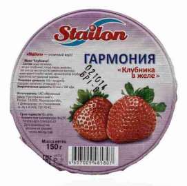 Желе ягодное Stailon Гармония клубника в желе 150г