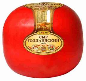 Сыр Староминский сыродел Голландский 45% 1кг Россия