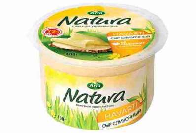 Сыр Arla Natura 45% 400г Россия