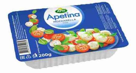 Сыр Arla Apetina Mozzarella мини 45% 210г Россия