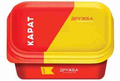 Сыр плавленый Карат Дружба 55% 400г пл/в Россия