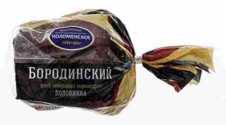 Хлеб Коломенский Бородинский ржано-пшеничный 400г
