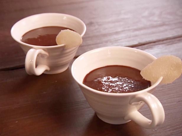 Малиновый горячий шоколад