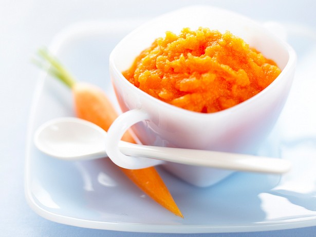Морковное пюре с корицей