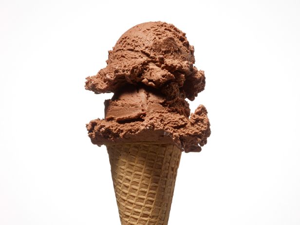 Мороженое из горького шоколада