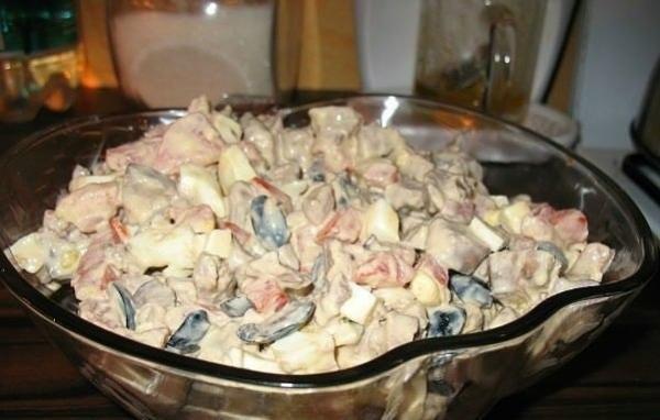Тёплый салат из куриной печени и помидоров черри - простой и вкусный рецепт с пошаговыми фото