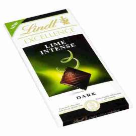 Шоколад темный Lindt Excellence с лаймом 100г