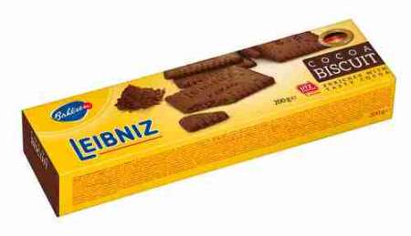 Печенье Bahlsen Leibniz какао/кекс 200г