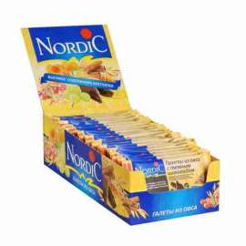 Галеты Nordic овсяные с шоколадом 30г