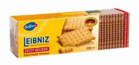 Хрустящее печенье Leibnitz Petit Beurre 220г