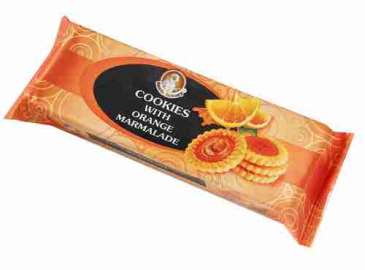 Печенье сдобное Бискотти Cookies with orange marmalade 100г