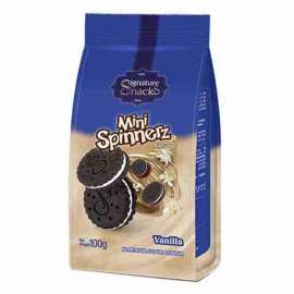 Мини печенье Signature Snacks Mini Spinnerz ваниль 100г