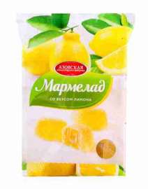 Мармелад желейный Азовская КФ со вкусом лимона 300г