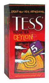 Чай черный Tess Ceylon 25пак