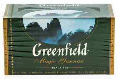 Чай черный Greenfield Yunnan 25пак