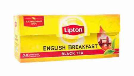 Чай черный Lipton English breakfast 25пак