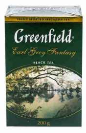 Чай черный Greenfield Earl grey fantasy с бергамотом 200г