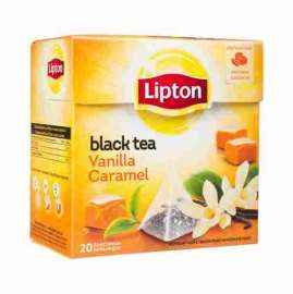 Чай черный Lipton Vanilla Caramel 20пак