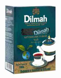 Чай черный Dilmah Цейлон крупнолистовой 100г