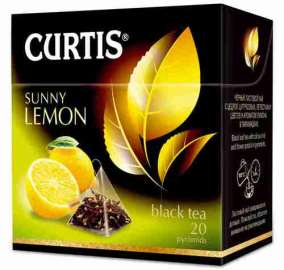 Чай черный Curtis Sunny lemon 25пак