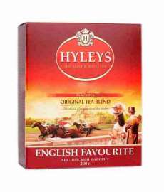 Чай HYLEYS Английский фаворит черный байховый высший сорт, 200г