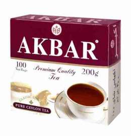 Чай черный Akbar Классическая серия 100пак