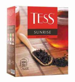 Чай Tess Sunrise черный 100пак