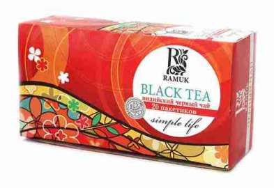 Чай Ramuk черный байховый индийский 20пак
