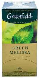 Чай зеленый Greenfield Green melissa 25пак
