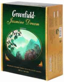 Чай зеленый Greenfield Жасмин Дрим 100пак