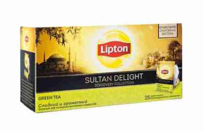Чай  Lipton Lipton Sultan Delight зеленый 25пак