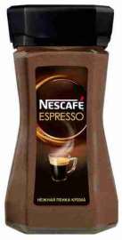 Кофе Nescafe Espresso растворимый 100г ст/б
