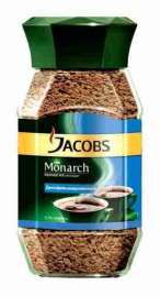Кофе Jacobs Monarch Decaff растворимый 95г ст/б