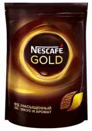 Кофе Nescafe Gold растворимый 190г ст/б