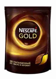 Кофе Nescafe Gold растворимый 250г пак