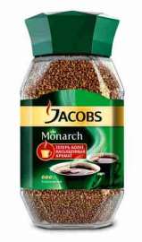 Кофе Jacobs Monarch растворимый 190г ст/б