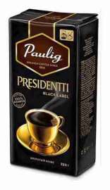 Кофе Paulig Presidentti Black молотый 250г