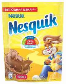 Напиток шоколадный Nesquik быстрорастворимый 1000г пак