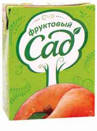 Сок Фруктовый сад яблоко/персик 0,2л т/п