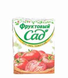 Сок Фруктовый Сад томат 0.2л т/п