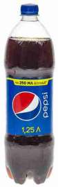 Напиток Pepsi-Cola б/алк газ 1.25л пэт