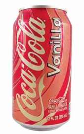 Напиток Coca-Cola Vanilla USA б/алк газ 0,35л ж/б