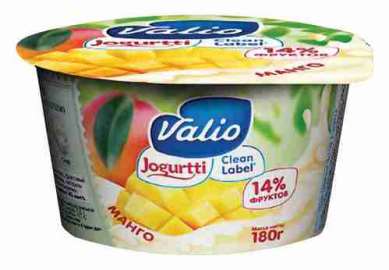 Йогурт Valio манго 2,6% 180г