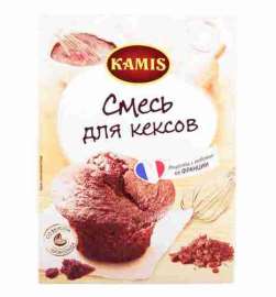 Смесь д/кексов Kamis со вкусом шоколада 360г