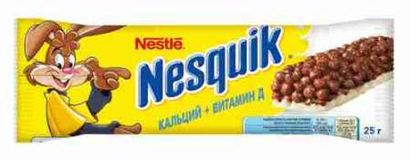 Батончик Nestle Nesquik цельные злаки 25г