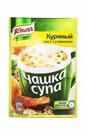 Суп куриный Knorr Чашка супа с сухариками 16г
