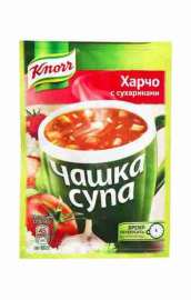 Чашка супа Knorr Харчо с сухариками 13,7г