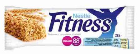 Батончик Nestle Fitness натуральный с цельными злаками 23,5г