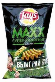 Чипсы Lay's Max сыр лук 145г